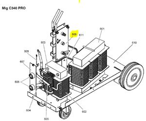 Диодный мост C340 и C340 PRO ESAB – 0349302346 – А-Сварка – Пермь