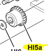 Шестерня двигателя H5a C ESAB
