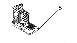 Кронштейн платы IGBT (Movement bracket) арт. 0464670008 - ,\,Q,b,d,Z,_,\,Q 1