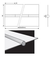 Керамическая подкладка OK Backing Pipe 12